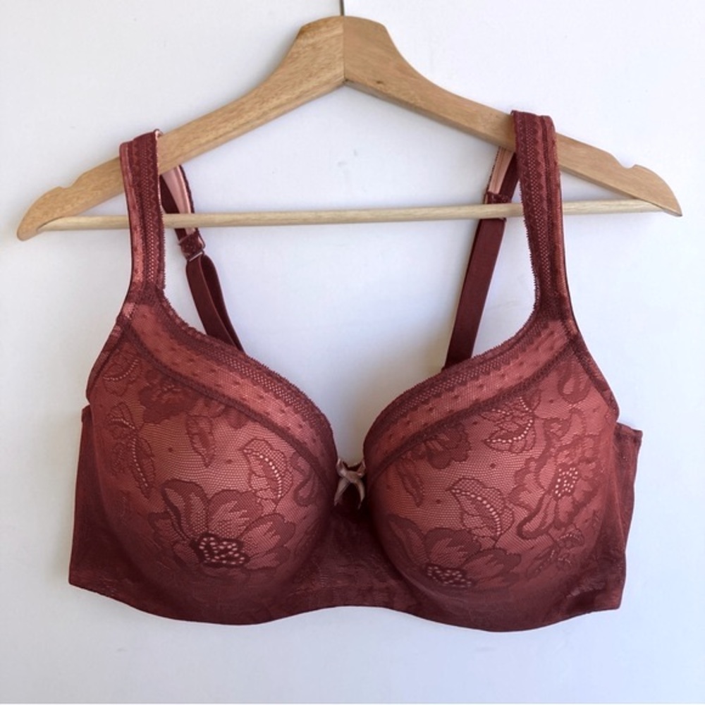 Cacique Lightly Lined Balconette Bra Size 40DD